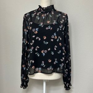 Love Fire floral Blouse
